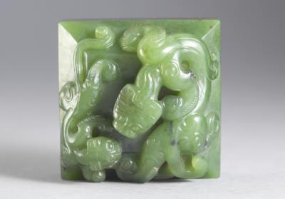 图片[2]-Jade Seal with inscription of “Ba zheng mao nian zhi bao”, Qing dynasty, Qianlong reign (1736-1795)-China Archive